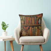 Cozy retro book shelf クッション (椅子)