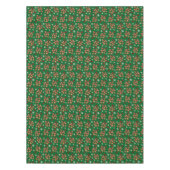 Cozy Roasted Chestnuts  And Snowflakes Winter テーブルクロス (正面)