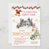 Cozy Santa Christmas Card シーズンカード (正面)