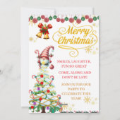 Cozy Santa Christmas Card シーズンカード (裏面)