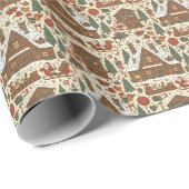 Cozy Santa Workshop Village  ラッピングペーパー (ロールコーナー)