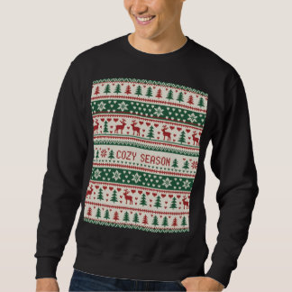 Cozy Season (1) クリスマスセーター柄 スウェットシャツ