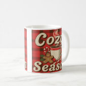 Cozy Season | Christmas Coffee Mug Design コーヒーマグカップ (正面右)