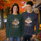 Cozy Season Harvest Blooms Personalize Name スウェットシャツ