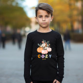 Cozy Season Harvest Blooms Personalize Name Kids'