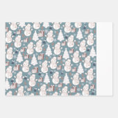Cozy Seasonal Designs for Gifts & Home Decor ラッピングペーパーシート (正面3)