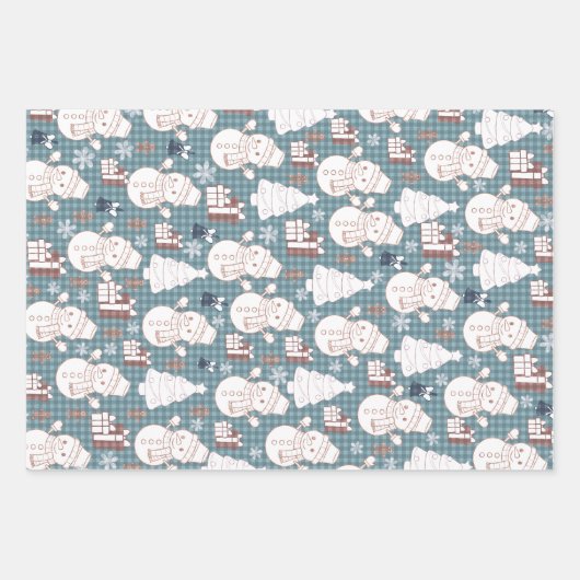 Cozy Seasonal Designs for Gifts & Home Decor ラッピングペーパーシート (正面)