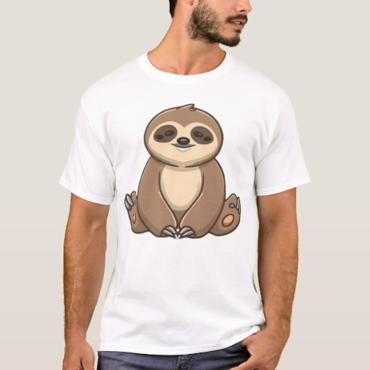 Cozy Sloth Classic T-Shirt Tシャツ (正面)