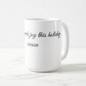 Cozy Snowman Mug コーヒーマグカップ (正面右)