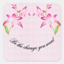 cozy sticker スクエアシール