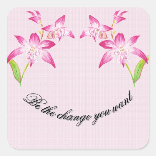 cozy sticker スクエアシール (正面)