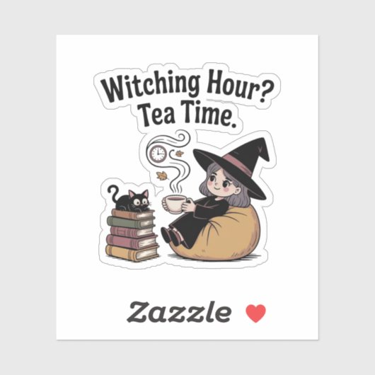 Cozy Tea Witch 読's – 秋のコテージ シール (シート)
