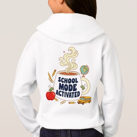 Cozy "Teaching Joy" Hoodie - Perfect for school (裏面)