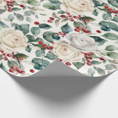 Cozy Vintage Christmas Pattern ラッピングペーパー (角)