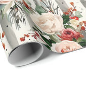 Cozy Vintage Christmas Pattern ラッピングペーパー (ロールコーナー)