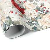 Cozy Vintage Christmas Pattern ラッピングペーパー (ロールコーナー)