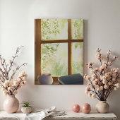 Cozy Vintage Window キャンバスプリント