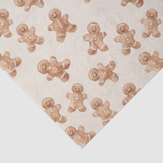 Cozy Warm Christmas Gingerbread Cookies 薄葉紙 (詳細)