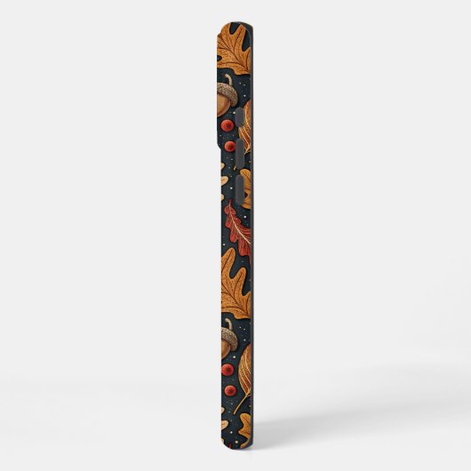 Cozy & Warm Phone Cover For Fall iPhoneケース (左側面)