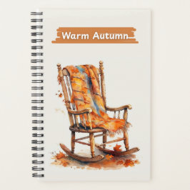 Cozy Watercolor Rocking Chair プランナー手帳