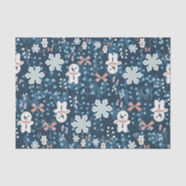 Cozy Whimsical Holiday Throw Pillow 薄葉紙