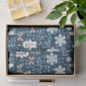 Cozy Whimsical Holiday Throw Pillow 薄葉紙 (ギフト)