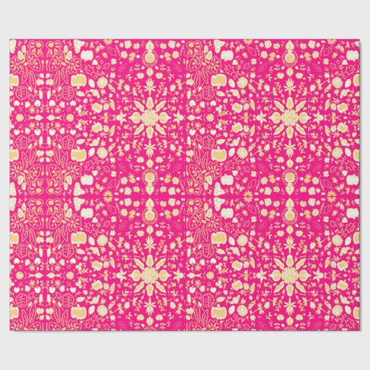 cozy winter ラッピングペーパー (シーム)