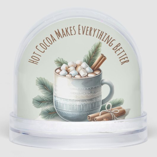 Cozy Winter Cocoa Marshmallow Scene (正面)