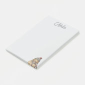 Cozy Winter Dog Notes ポストイット (アングル)