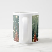 Cozy Winter Forest "Merry Christmas" Mug ジャンボコーヒーマグカップ (裏面)