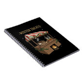 Cozy Winter Treats Christmas Market Stall  ノートブック (右側)