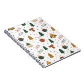 Cozy Winter Vibes 2026 - Cute Puppy and Kitten Chr ノートブック (右側)