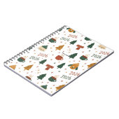 Cozy Winter Vibes 2026 - Cute Puppy and Kitten Chr ノートブック (左側)