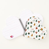 Cozy Winter Vibes 2026 - Cute Puppy and Kitten Chr ノートブック (内部)