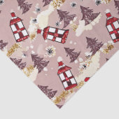 Cozy Winter Village Tissue Paper 薄葉紙 (詳細)
