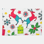 Cozy Winter Wonder Pattern Dream Design キッチンタオル (横)