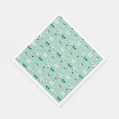 Cozy Winter Wonderland Party Napkins スタンダードランチョンナプキン (角)