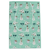 Cozy Winter Wonderland Tree Skirt ミディアムペーパーバッグ (正面)