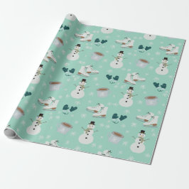 Cozy Winter Wonderland Wrapping Paper ラッピングペーパー