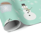 Cozy Winter Wonderland Wrapping Paper ラッピングペーパー (ロールコーナー)