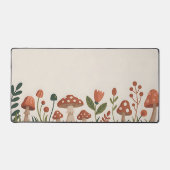 Cozy Woodland Mushrooms デスクマット (正面)