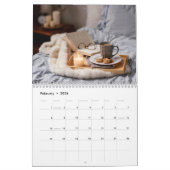 Cozy Yearフォトコラージュ2025カモダンレンダー カレンダー (2月 2026)