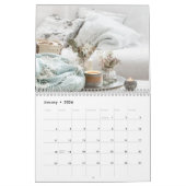 Cozy Yearフォトコラージュ2025カモダンレンダー カレンダー (1月 2026)