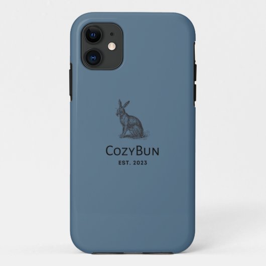 CozyBun電話ケース Case-Mate iPhoneケース (裏面)