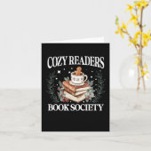 Cozyreaders Book Society Bookish Christmas 読's カード (黄色い花)
