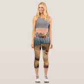 cozzy snuggles カプリレギンス (正面)