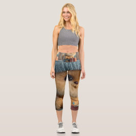 cozzy snuggles カプリレギンス