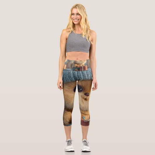 cozzy snuggles カプリレギンス (正面)