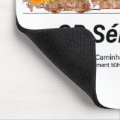 CPセリー2620電気機関車。ネズカスロコ マウスパッド (コーナー)