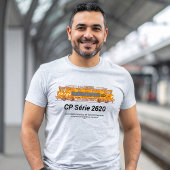 CPセリー2620電気機関車。ネズカスロコ Tシャツ